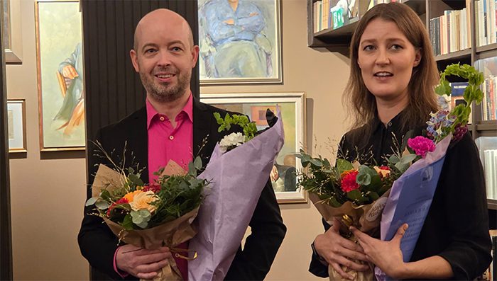 Joonas Vanhala ja Maria Jokela