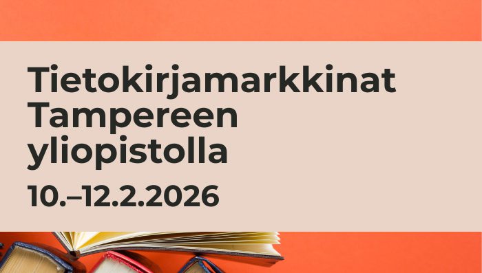 Tietokirjamarkkinat Tampereen yliopistolla Tietokirjamarkkinat Tampereen yliopistolla
